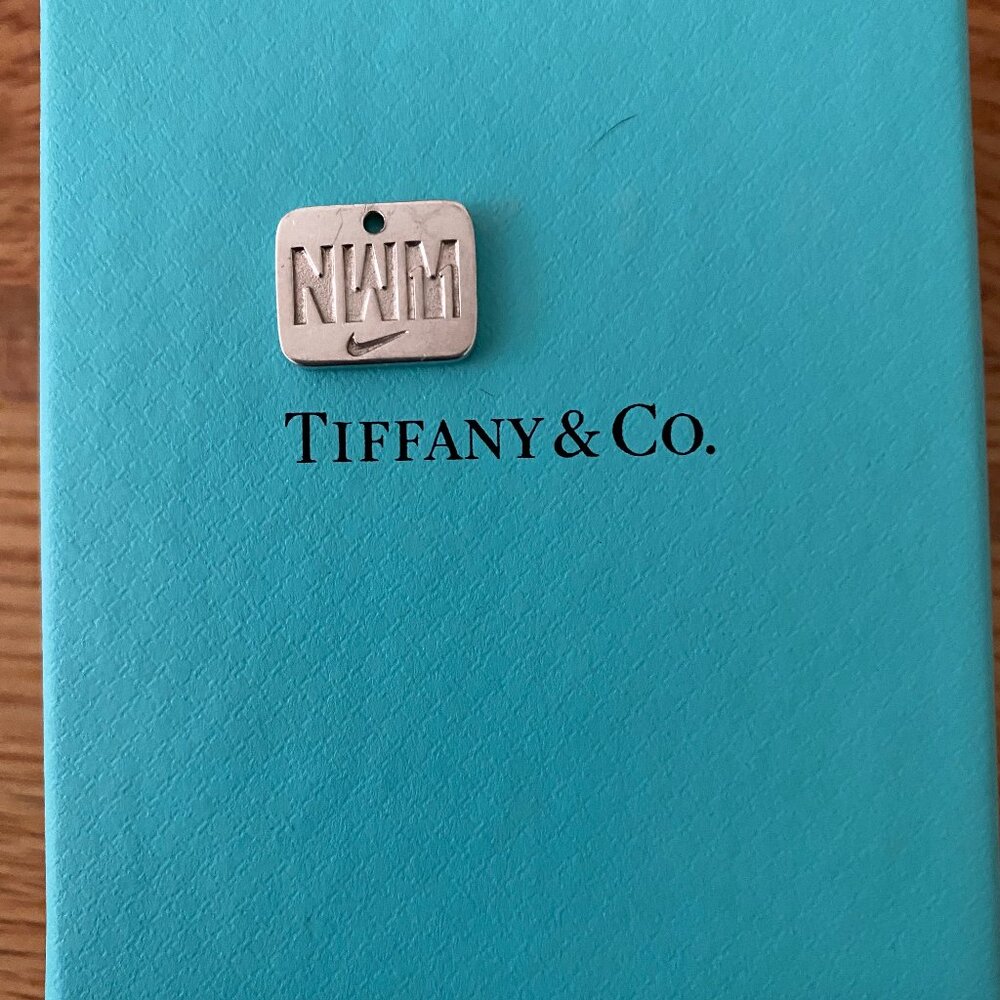 Tiffany NWM charm and necklace